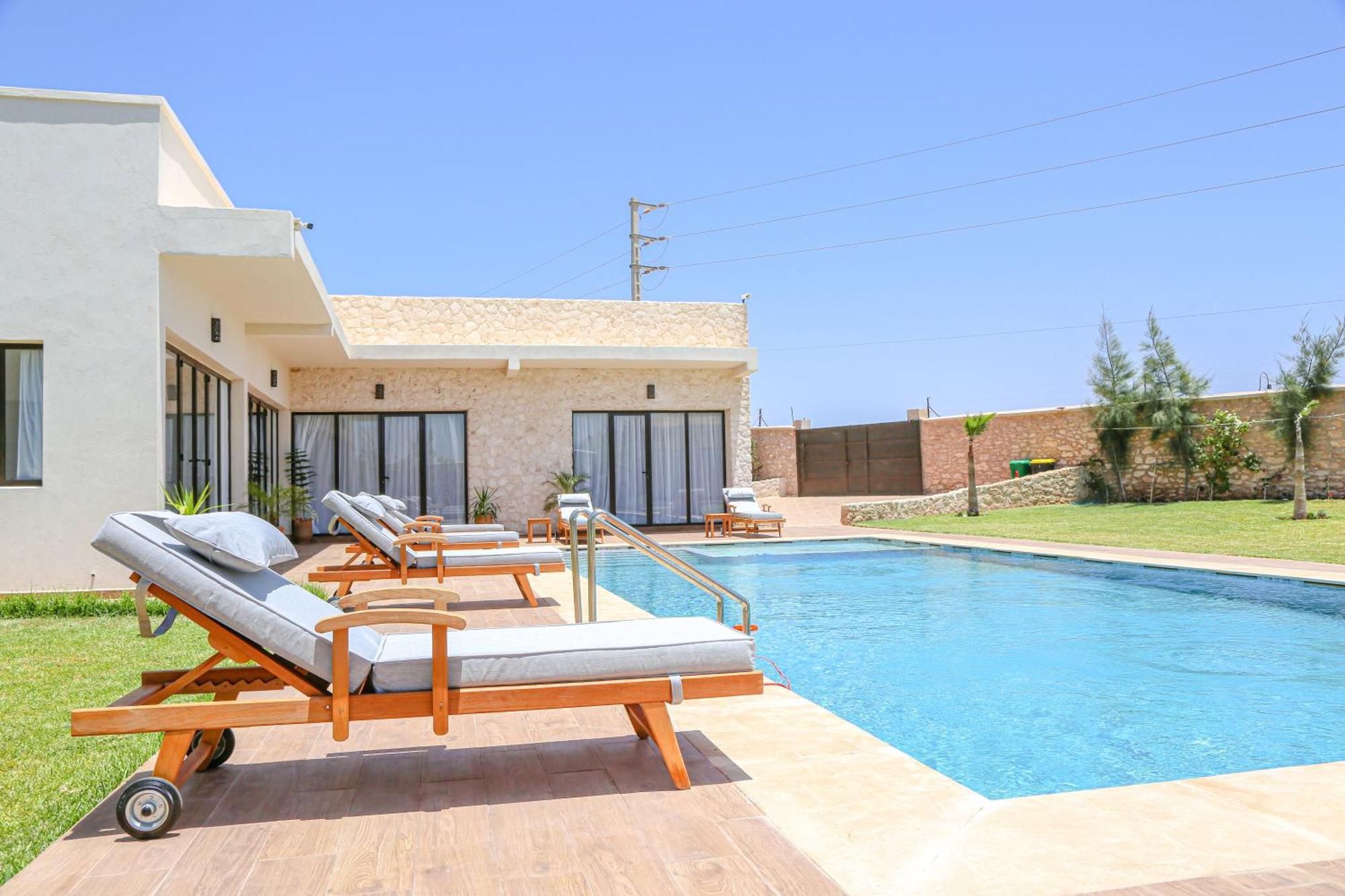 Villa La Rose Bleue - Residence Hoteliere Avec Piscine - Essaouira Eksteriør billede