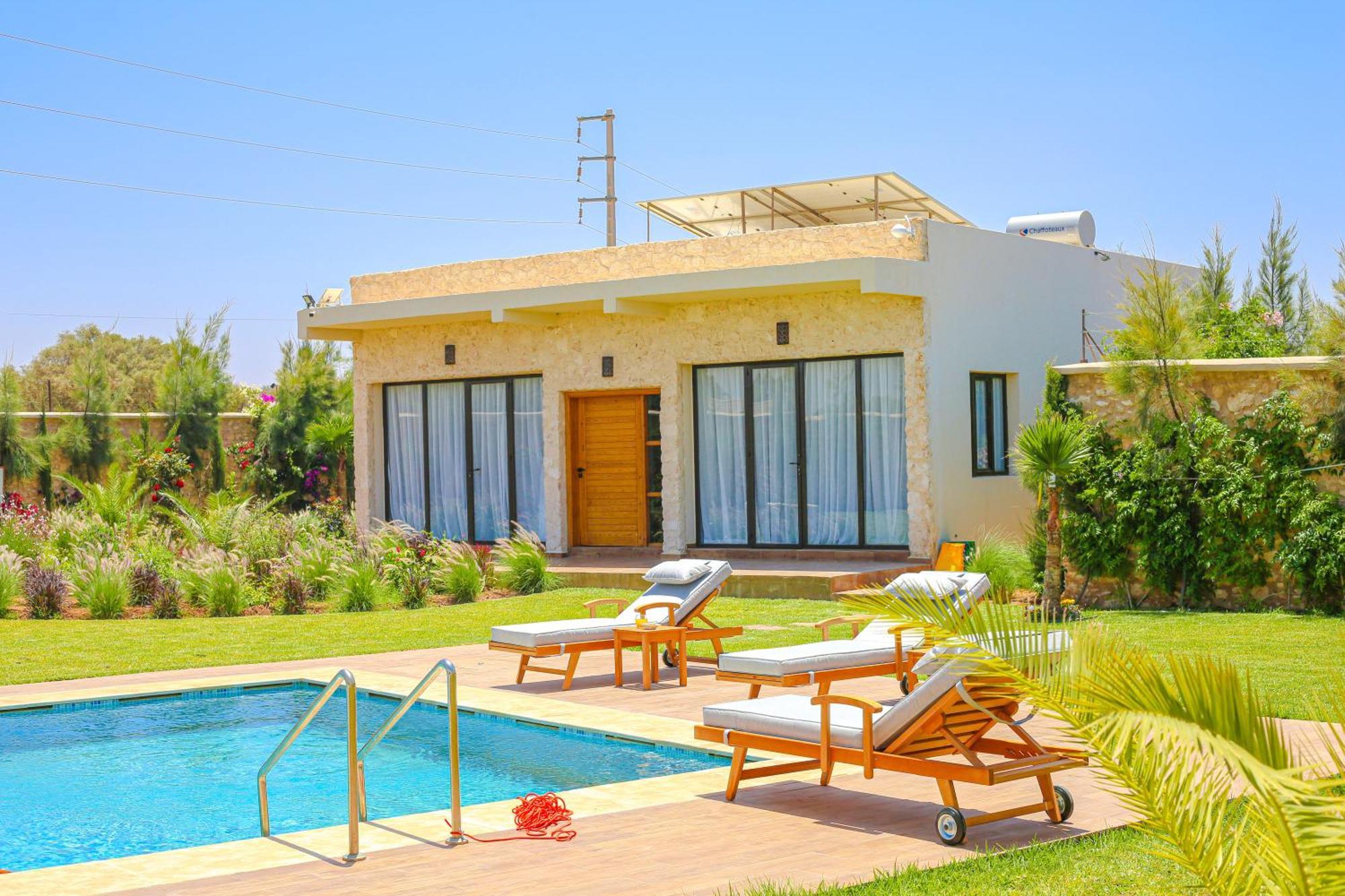 Villa La Rose Bleue - Residence Hoteliere Avec Piscine - Essaouira Eksteriør billede