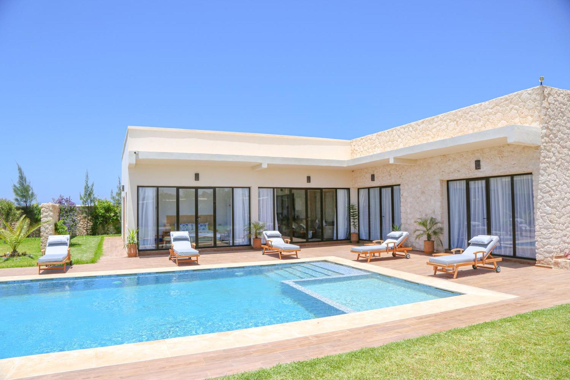 Villa La Rose Bleue - Residence Hoteliere Avec Piscine - Essaouira Eksteriør billede